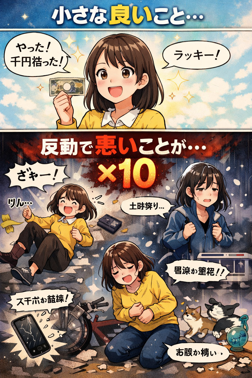 良いことと悪いことは表意一体。